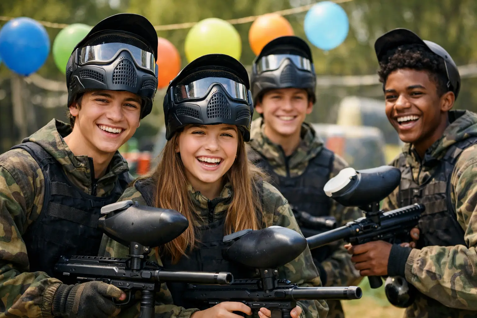 Paintball Birthday Party Teenagers Will Love