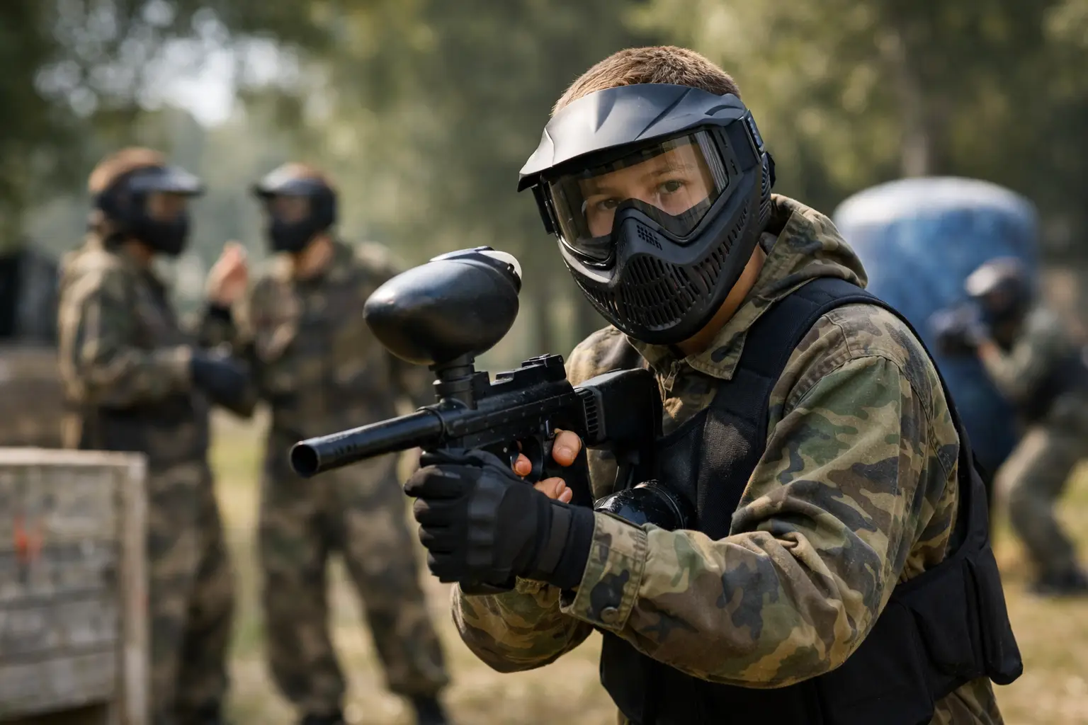 Paintball for Beginners First Game Day Tips