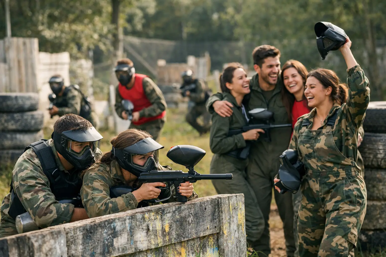 Paintballing Cowbridge for Groups and Parties