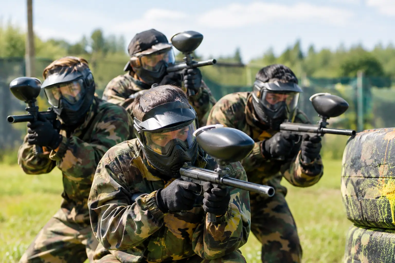 Paintballing Finmere for Groups and Parties